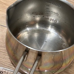 ステンレス小鍋の画像