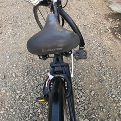 ヤマハ電動自転車近くの人は配達をします￼の画像
