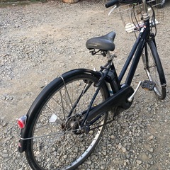 ヤマハ電動自転車近くの人は配達をします￼の画像