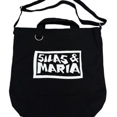 サイラス SILAS ビーチバッグ ショルダーバッグ トートバッグ ハンドバッグ ブラックの画像