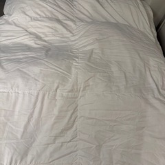 無印良品　羽毛布団　シングルの画像