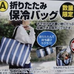 【未開封】折りたたみ保冷バッグの画像