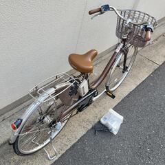 電動自転車 Panasonic LIGHT U ブラウン　65★ 楽天市場】【ライトブラウンカスタム】EZ L.Brown(イーゼット
