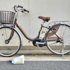 パナソニック♪ライトu♪電動アシスト自転車♪ライトブラウン