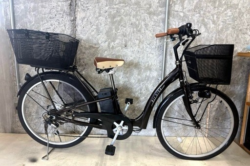 動作美品＞ブリヂストン・ミンナ三輪自転車・グリーン・前二輪で安定です♪