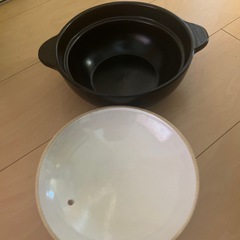 一人鍋サイズ　土鍋の画像
