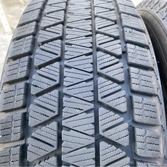 225/65R17 ブリヂストン BLIZZAK DM-V3 スタッドレス 4本　バリ山 溝有 ハリアー RAV4 エクストレイル CX-5他の画像