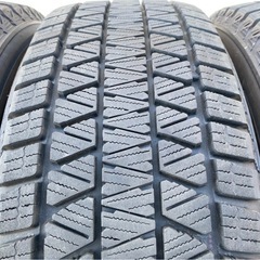 225/65R17 ブリヂストン BLIZZAK DM-V3 スタッドレス 4本　バリ山 溝有 ハリアー RAV4 エクストレイル CX-5他の画像