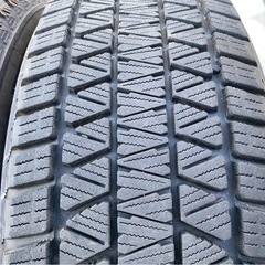 225/65R17 ブリヂストン BLIZZAK DM-V3 スタッドレス 4本　バリ山 溝有 ハリアー RAV4 エクストレイル CX-5他の画像