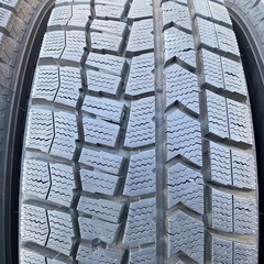 195/65R16 ダンロップ スタッドレス 4本 バリ山 プリウス ライズ ロッキー アテンザ他 DUNLOP WINTERMAXX WM02の画像