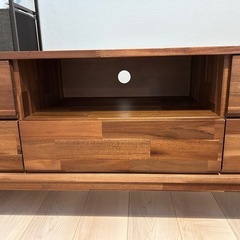 テレビ台　引き出し付きの画像