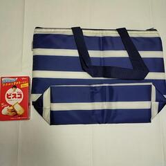 新品　大きい保冷バッグ　保冷剤の画像