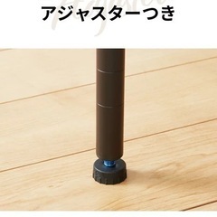 新品　未使用　スチールラック　ホワイトの画像