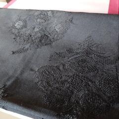 名古屋帯　風呂敷　ちりめん生地の画像