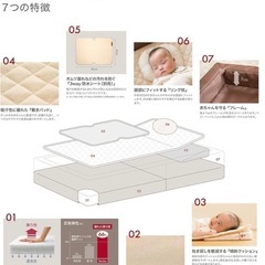 ファルスカ　コンパクトベッドの画像