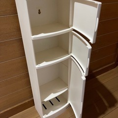 美品 シンカテック トイレ 収納ボックスの画像