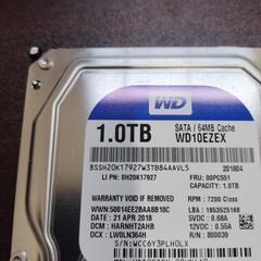 3.5インチ　WD社製　ハードディスク　1TB！の画像