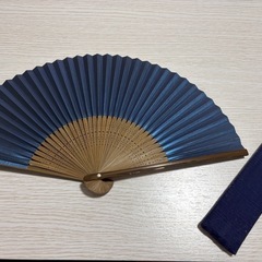 扇子(袋付き)の画像