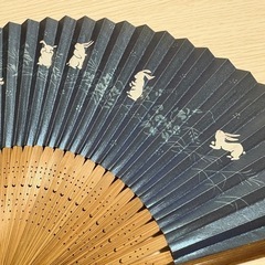 扇子(袋付き)の画像