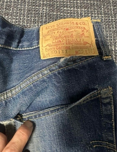 【本日迄値下げ❗️】50's vintage Levi's 501xx W30