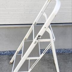 【安く譲ります♪♪♪】折りたたみステップ 脚立 踏み台 3段の画像