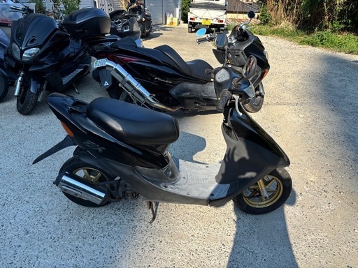 HONDA DIO ZX 】大人気 ゼッペケ　ブラック2スト　50cc 原付