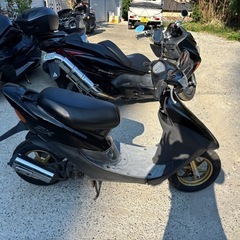 HONDA DIO ZX 】大人気 ゼッペケ　ブラック2スト　50cc 原付の画像