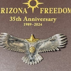 【Arizona Freedom】アリゾナフリーダム ネックレス 24kカスタム 大イーグルの画像