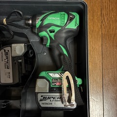 日立工機　
インパクトドライバー　WH14DBAL2 ハイコーキの画像