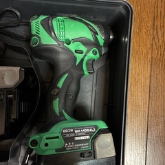 日立工機　
インパクトドライバー　WH14DBAL2 ハイコーキの画像