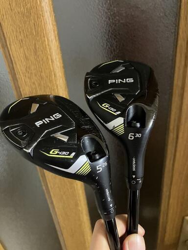 バラ売り不可】PING G430 ユーティリティクラブセット (コッコ