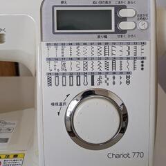 【ジャンク品】ブラザー　ミシン　Chariot770の画像