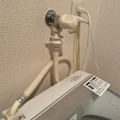 ニトリで購入洗濯機の画像