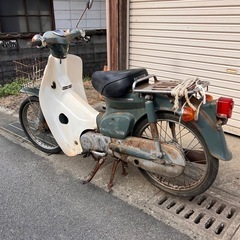 c50 スーパーカブ 6v 実働！レストアベースの画像