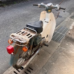 c50 スーパーカブ 6v 実働！レストアベースの画像