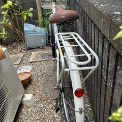 中古品オートライト自転車26インチの画像