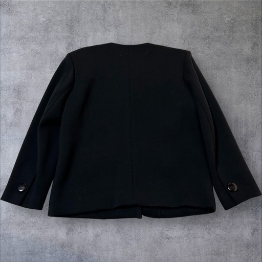 Yves Saint Laurent セットアップ スカートスーツ ブラック M 冠婚葬祭