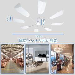 【訳あり】エアコンファン エアコン 天井取付ファン 天井扇風機 空調効率アップ

の画像