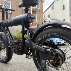 ジャンク品 ARCHON A02 電動ファットバイク自転車の画像