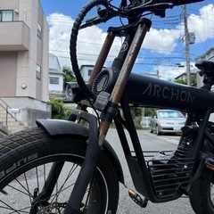 ジャンク品 ARCHON A02 電動ファットバイク自転車の画像