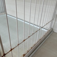 ペットゲージ白色です。の画像