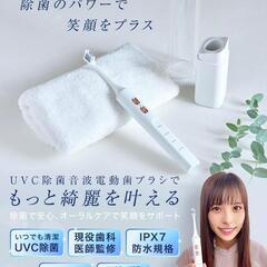 電動歯ブラシ 充電式 【現役歯科医師監修】音波歯ブラシ 除菌 ブラシヘッド2本の画像