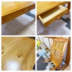 カントリー調ローテーブル
の画像
