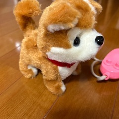 秋田犬　動くぬいぐるみの画像