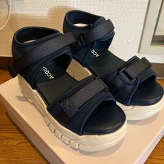 厚底　スニーカーサンダル　ニッセンの画像