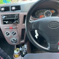 SUBARU PLEO 5速MT 社外マフラー 車高調の画像