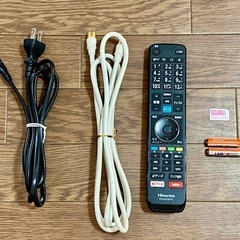 4Kチューナー Wi-Fi 動画アプリ 55インチ液晶テレビ ハイセンス 55E6100の画像