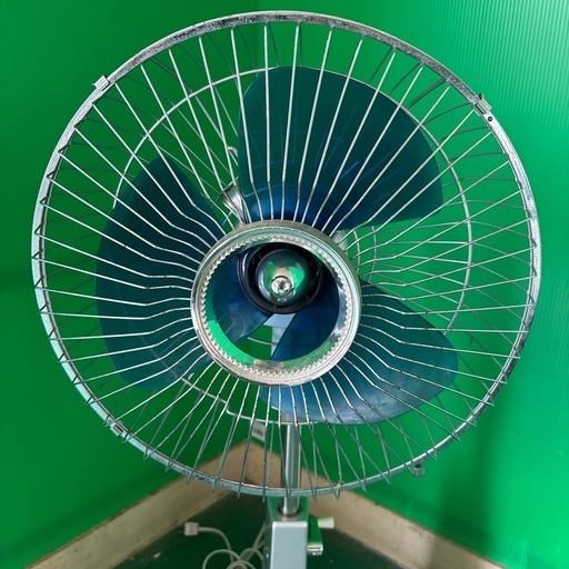 HITACHI レトロ扇風機 3枚羽根 H-614 (インクリ) 陸前谷地の季節