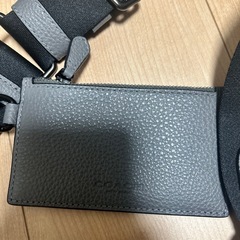 COACH グレー  ショルダーバッグの画像