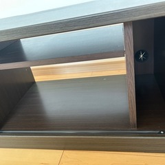 【受渡決定】テレビ台 茶色の画像